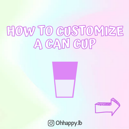 Customized Can Cup