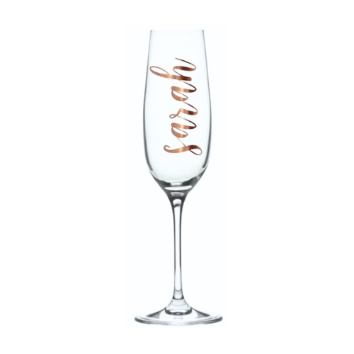 Customized Champagne Flute