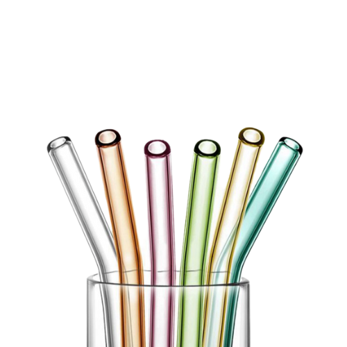 Single Glass Straw