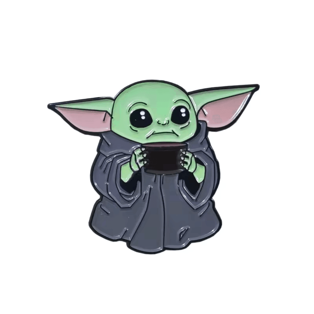 Baby Yoda Sipping Tea