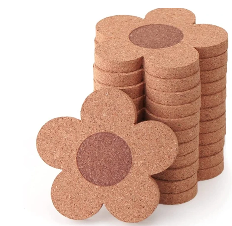 Cork Flower Coaster