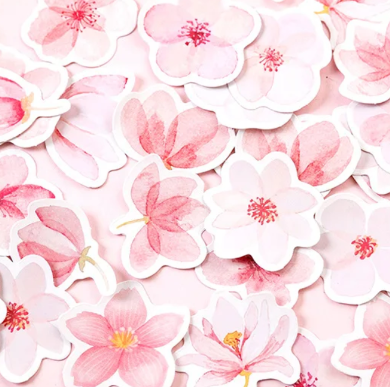 Sakura Flowers Stickers